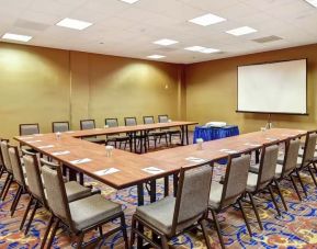 Professional meeting room at Embassy Suites By Hilton Santa Clara Silicon Valley.