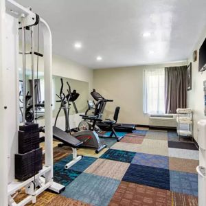 Fitness center available at Quality Inn Greenville I-30.