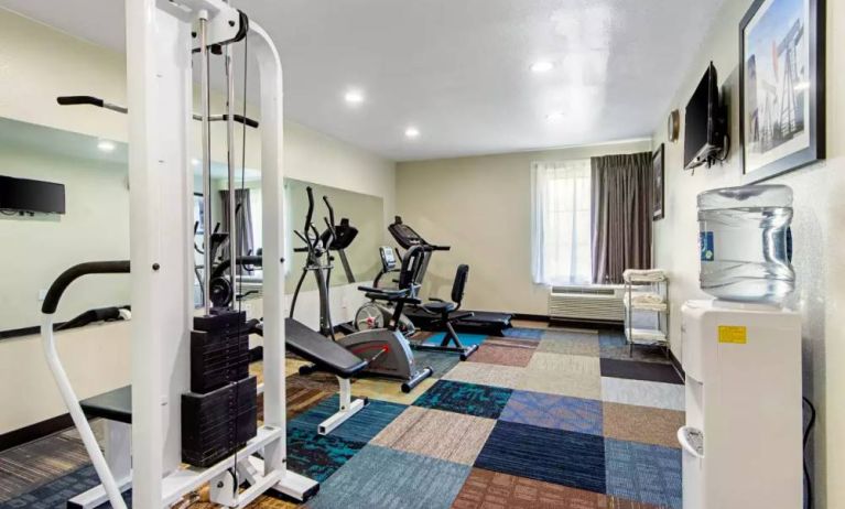 Fitness center available at Quality Inn Greenville I-30.