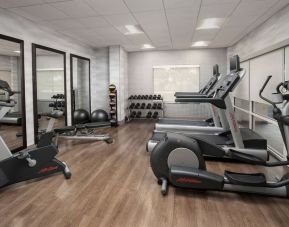 Well equipped fitness center at Fairfield Inn & Suites by Marriott Baltimore BWI Airport.