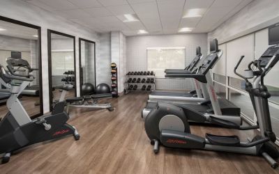 Well equipped fitness center at Fairfield Inn & Suites by Marriott Baltimore BWI Airport.