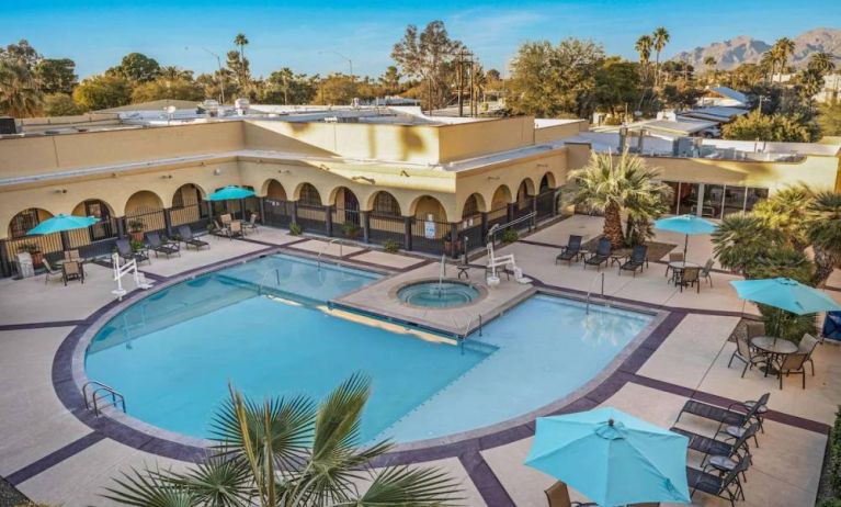 Refreshing outdoor pool at La Quinta Inn & Suites Tucson Reid Park.
