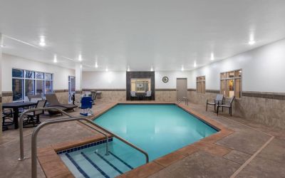 Refreshing indoor pool at AmericInn By Wyndham Sioux Falls North.