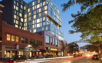 Hotel exterior at Le Méridien Columbus, The Joseph.