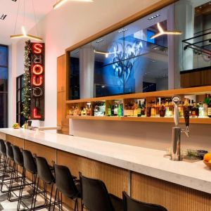 Hotel bar at Le Méridien Columbus, The Joseph.
