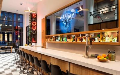 Hotel bar at Le Méridien Columbus, The Joseph.