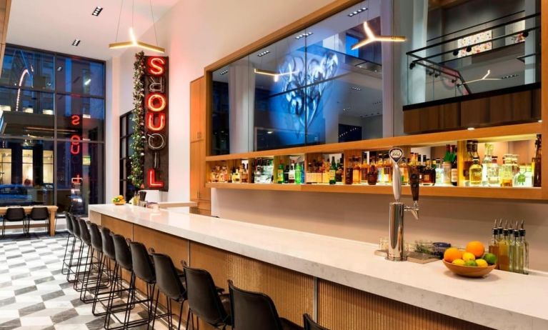 Hotel bar at Le Méridien Columbus, The Joseph.