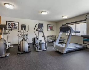 Fitness center available at Comfort Inn & Suites Albuquerque Downtown.