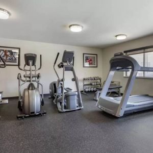 Fitness center available at Comfort Inn & Suites Albuquerque Downtown.
