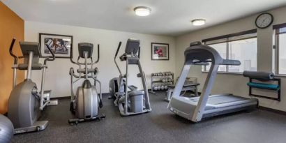 Fitness center available at Comfort Inn & Suites Albuquerque Downtown.
