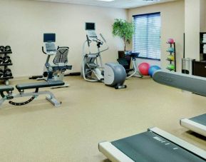 Fitness center available at Hilton Garden Inn Toronto/Burlington.