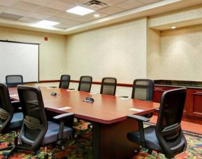 Professional meeting room at Hilton Garden Inn Toronto/Burlington.