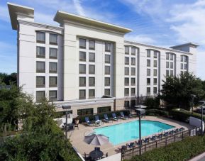 Refreshing outdoor pool at Hampton Inn Dallas-Irving-Las Colinas.