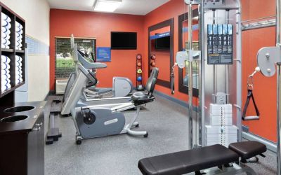 Fitness center available at Hampton Inn Dallas-Irving-Las Colinas.