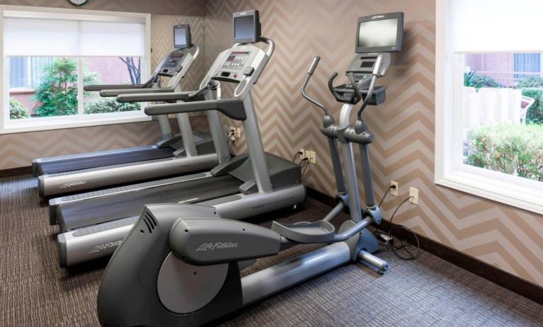 Fitness center available at Fairfield Inn By Marriott Santa Clarita Valencia.

