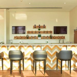 Hotel bar at Wyndham Garden North Bergen Near Secaucus.