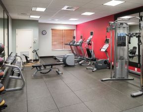 Well equipped fitness center at Hilton Garden Inn Dothan.