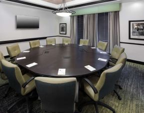 Professional meeting room at Hampton Inn & Suites Gainesville-Downtown.