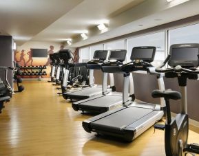 Equipped fitness center at Hyatt Place Charleston - Historic District.