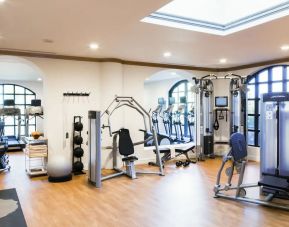 Fitness center available at The Charleston Place.