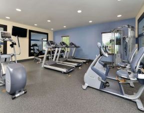 Fitness center available at Hampton Inn Iowa City/University Area.