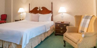 Day use room at The Bristol Hotel.
