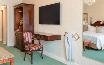 Day use room with living area at The Bristol Hotel.