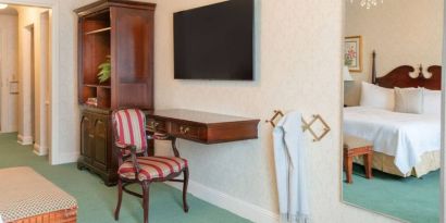Day use room with living area at The Bristol Hotel.
