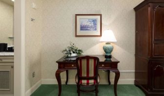 Guest room workspace at The Bristol Hotel.

