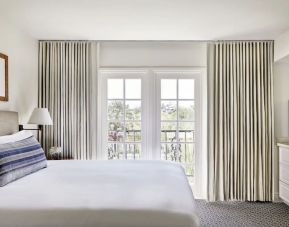 King bed room with TV at Arizona Grand Resort.