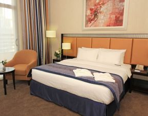 Spacious and romantic day rooms at Millennium Central Doha.