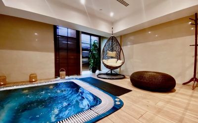 Hot tub and spa available at Millennium Hotel Doha.