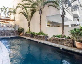 Outdoor pool at The Equus Hotel.