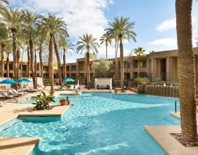 Stunning outdoor pool at DoubleTree Resort By Hilton Paradise Valley - Scottsdale.