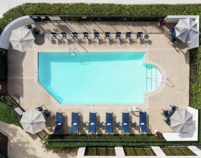 Stunning outdoor pool at Hampton Inn Dallas-Irving-Las Colinas.