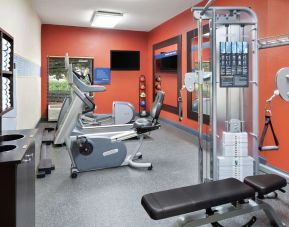 Fitness center at Hampton Inn Dallas-Irving-Las Colinas.