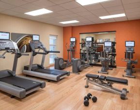 Equipped fitness center at Sonesta Emeryville - San Francisco Bay Bridge.