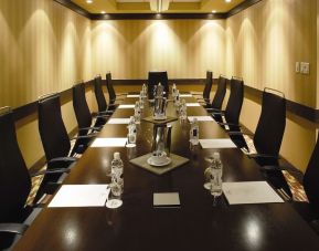 Professional meeting room at Hilton Whistler Resort & Spa.