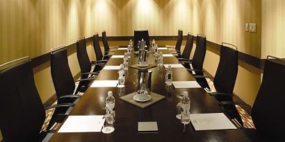 Professional meeting room at Hilton Whistler Resort & Spa.