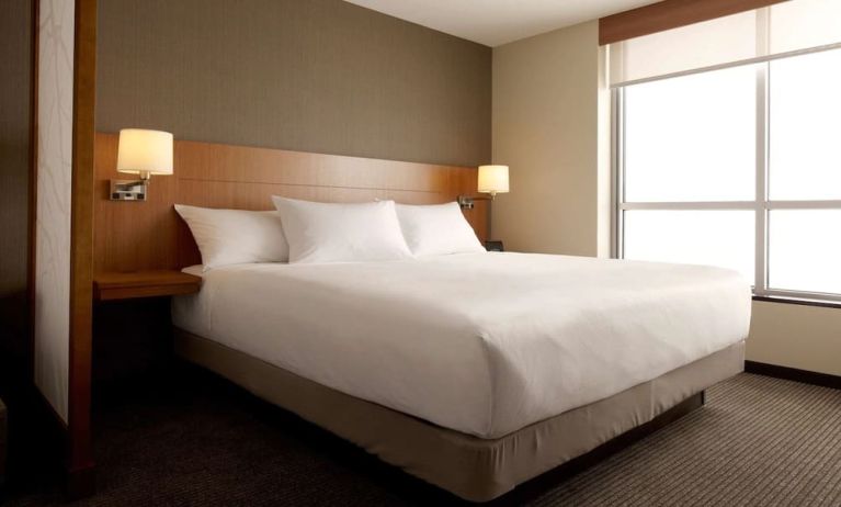 Day use room with natural light at Hyatt Place Fort Lauderdale Cruise Port.