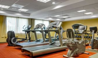 Fitness center available at Hyatt Place Fort Lauderdale Cruise Port.