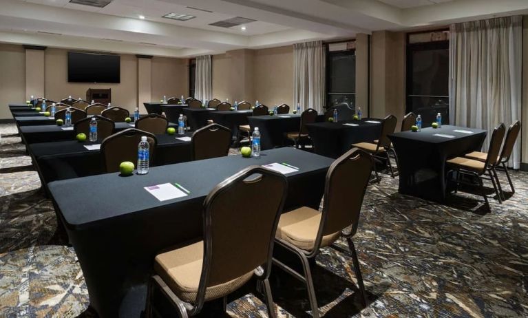 Meeting room at Hyatt Place Fort Lauderdale Cruise Port.