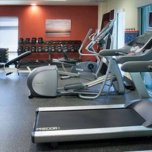 Well equipped fitness center at Hampton Inn Washington - Downtown - Convention Center.