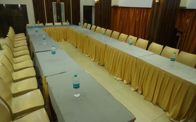 Professional meeting room at Hotel Alka Residency.