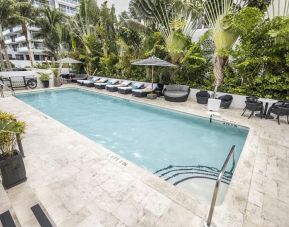 Stunning outdoor pool at Hotel Croydon.