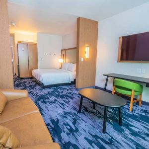 Day use room with living area at Fairfield Inn & Suites By Marriott Houston League City.
