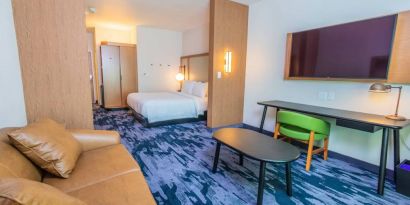 Day use room with living area at Fairfield Inn & Suites By Marriott Houston League City.