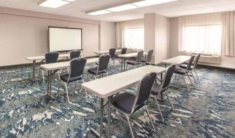 Spacious meeting room at La Quinta Inn & Suites By Wyndham Philadelphia Airport.