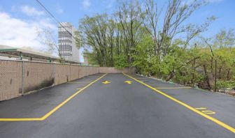 Free self parking at Hotel 365 Bronx.