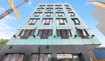 Hotel exterior at Hotel 365 Bronx.